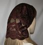 Brown Lace Kerchief Scarves