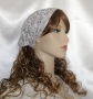 Plum Dusty Blue Floral Cotton Headband
