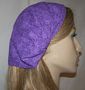 Purple Cotton Headbands