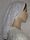 White Eyelet Gauze Cotton Snood