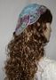 Multi Yarn Kippah Multi Sequin Embroidery Applique