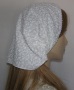 Sarah 8 White Floral Kerchief
