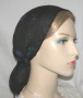 Black Blue Red Floral Cotton Snoods Hair Covering