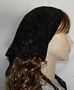 Black Lace Kerchief Headcovering