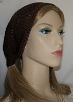 Elisheva Brown Design Poly Mimkhatah Kerchief Bandana
