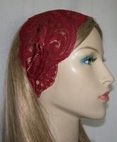 Red Lace Headband