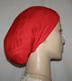Red Silk Snood no ties