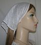 Shira White Eyelet Bandana