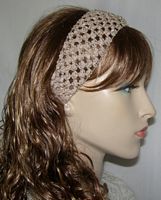 Tan Poly Design Headband