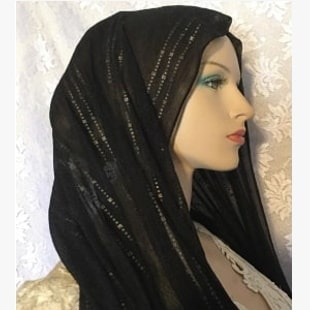 Silk Scarf in Rectangle Shape Rectangular Shape Silk Scarf