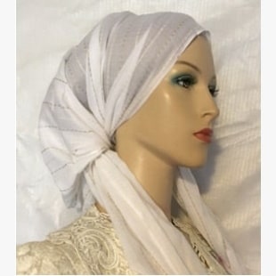 White Gold Stitch Sheer Mitpachat White Gold Stitch Mitpachat